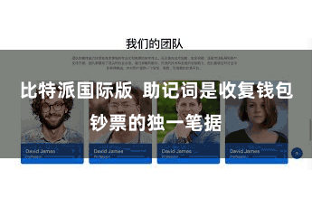 比特派国际版  助记词是收复钱包钞票的独一笔据
